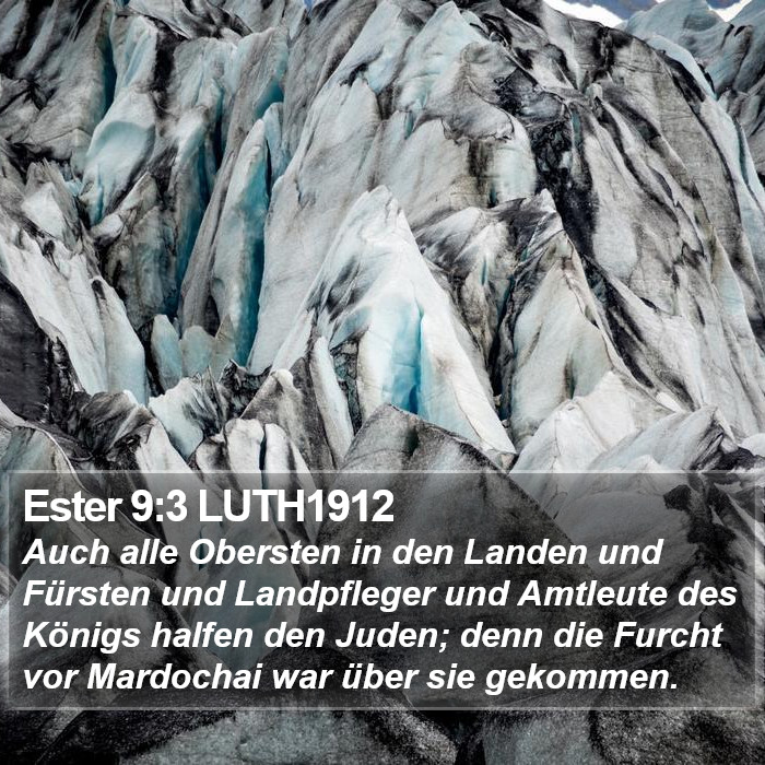 Ester 9:3 LUTH1912 Bible Study