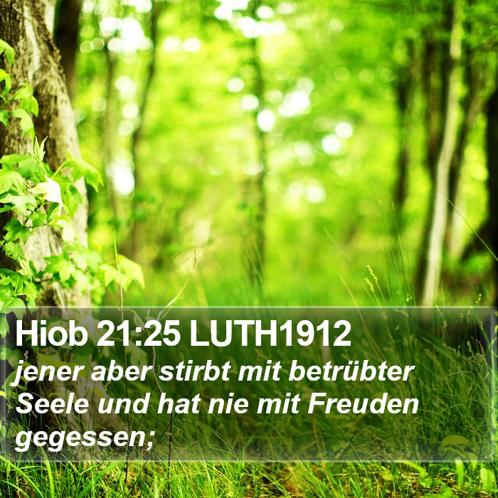 Hiob 21:25 LUTH1912 Bible Study