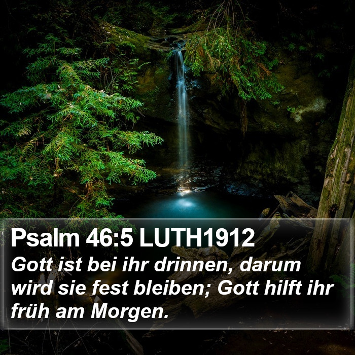 Psalm 46:5 LUTH1912 Bible Study