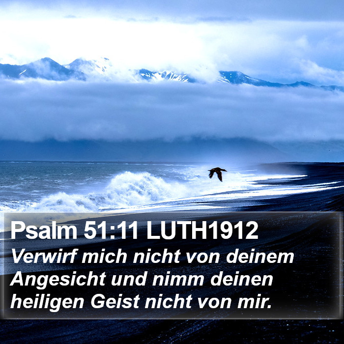Psalm 51:11 LUTH1912 Bible Study