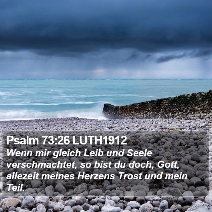 Psalm 73:26 LUTH1912 Bible Study