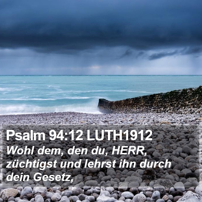 Psalm 94:12 LUTH1912 Bible Study