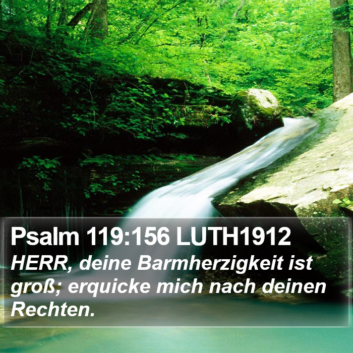 Psalm 119:156 LUTH1912 Bible Study