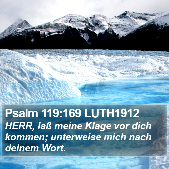 Psalm 119:169 LUTH1912 Bible Study