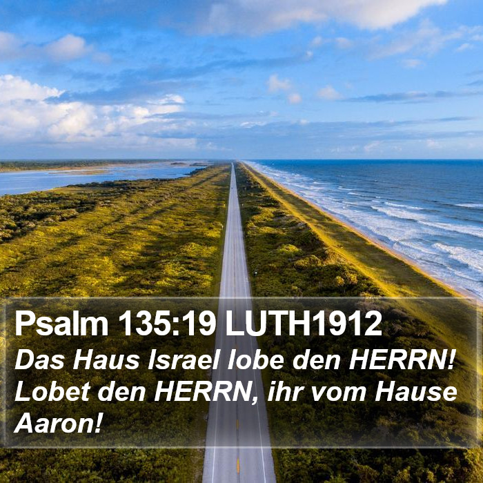 Psalm 135:19 LUTH1912 Bible Study