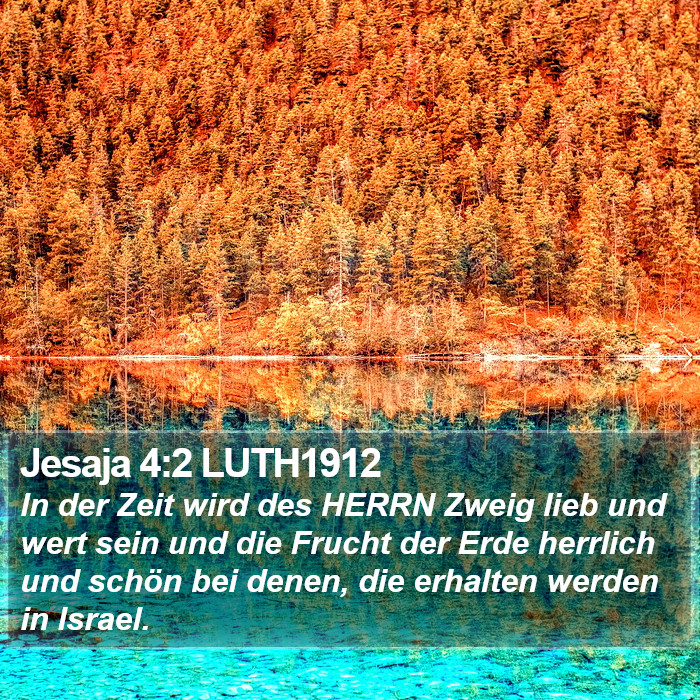 Jesaja 4:2 LUTH1912 Bible Study