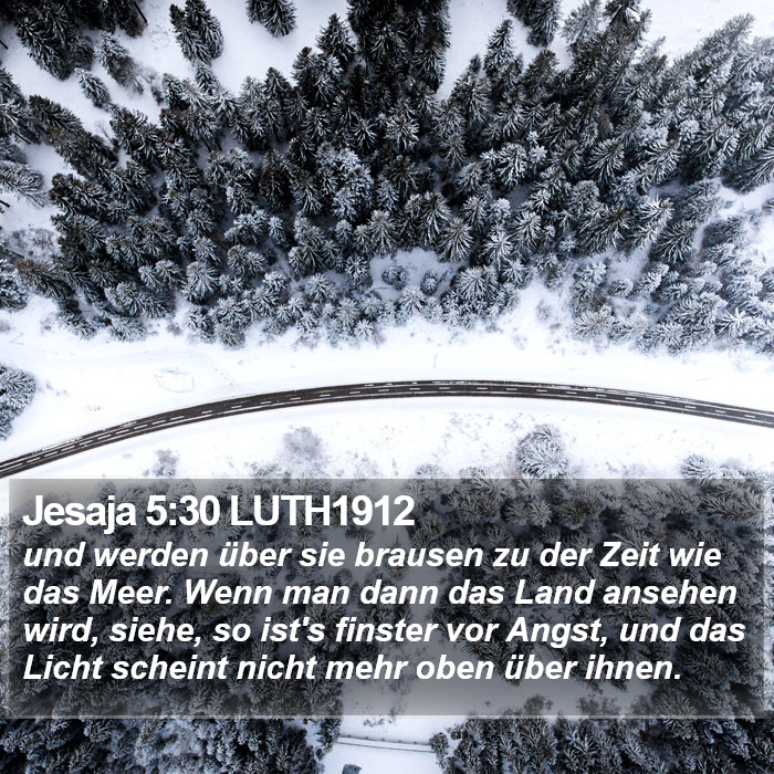Jesaja 5:30 LUTH1912 Bible Study