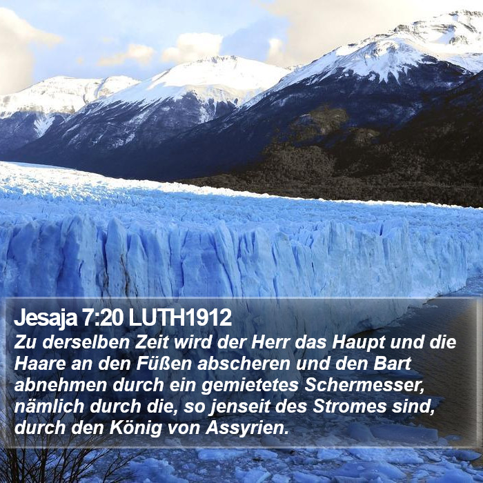 Jesaja 7:20 LUTH1912 Bible Study