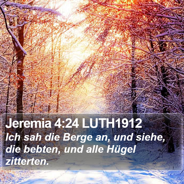 Jeremia 4:24 LUTH1912 Bible Study