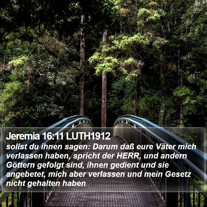 Jeremia 16:11 LUTH1912 Bible Study