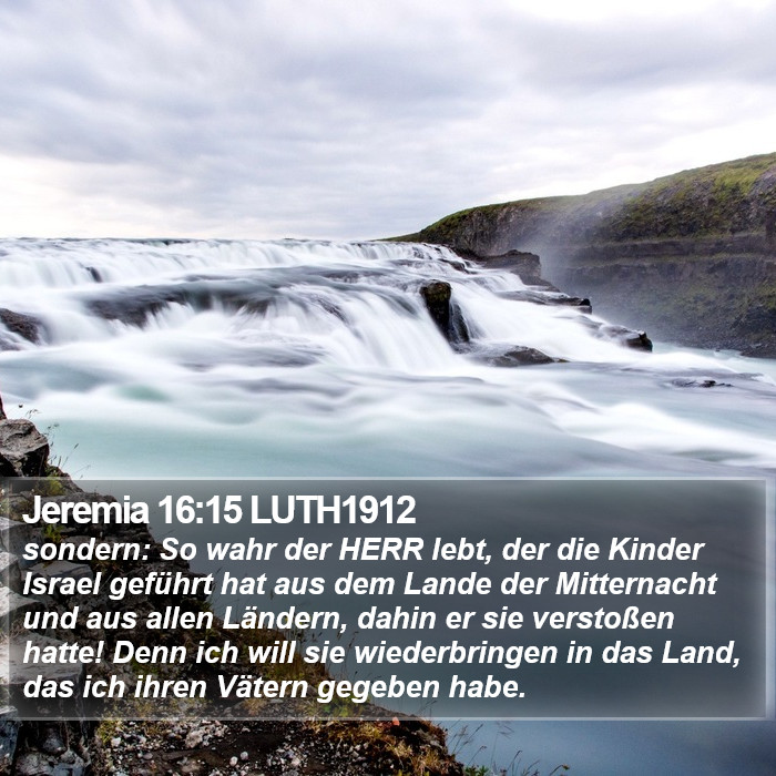 Jeremia 16:15 LUTH1912 Bible Study