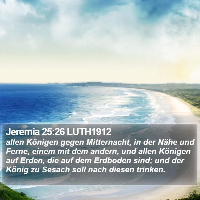 Jeremia 25:26 LUTH1912 Bible Study
