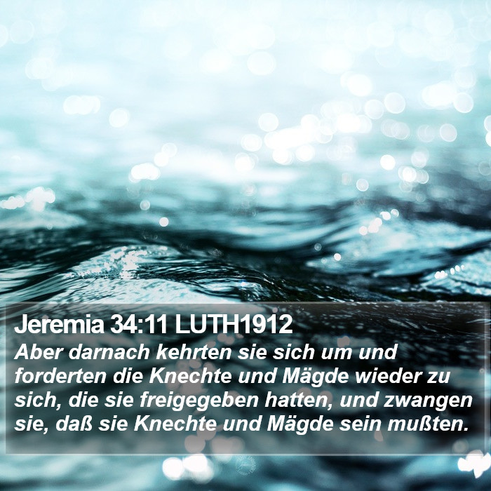 Jeremia 34:11 LUTH1912 Bible Study