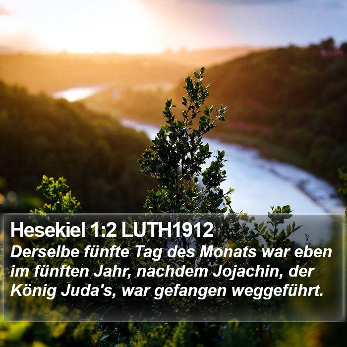 Hesekiel 1:2 LUTH1912 Bible Study