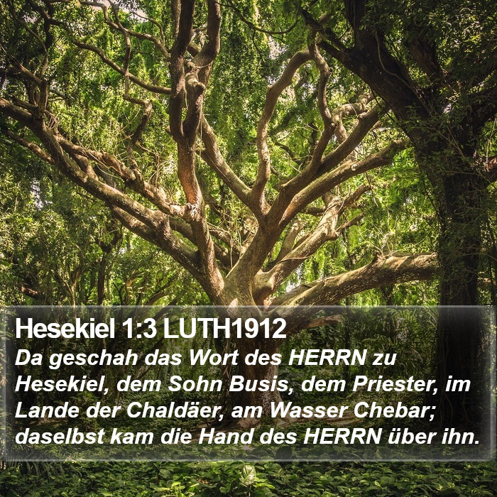 Hesekiel 1:3 LUTH1912 Bible Study