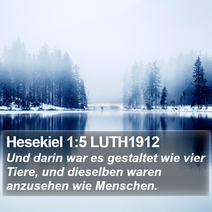 Hesekiel 1:5 LUTH1912 Bible Study