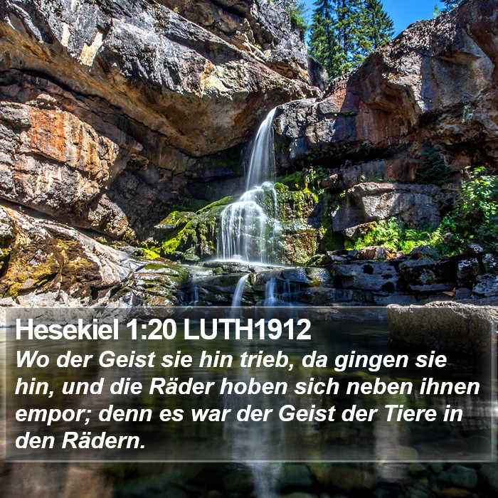 Hesekiel 1:20 LUTH1912 Bible Study