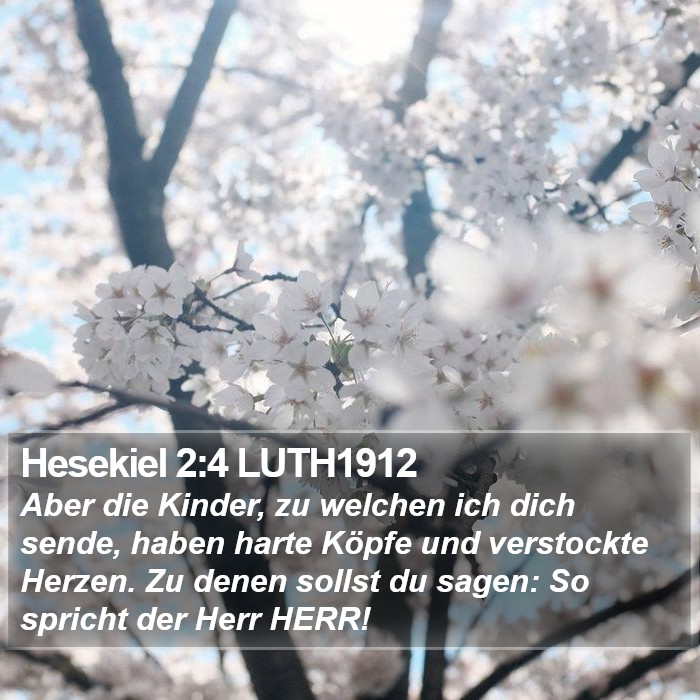 Hesekiel 2:4 LUTH1912 Bible Study