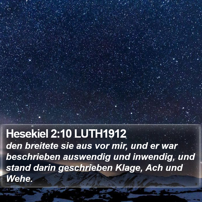 Hesekiel 2:10 LUTH1912 Bible Study