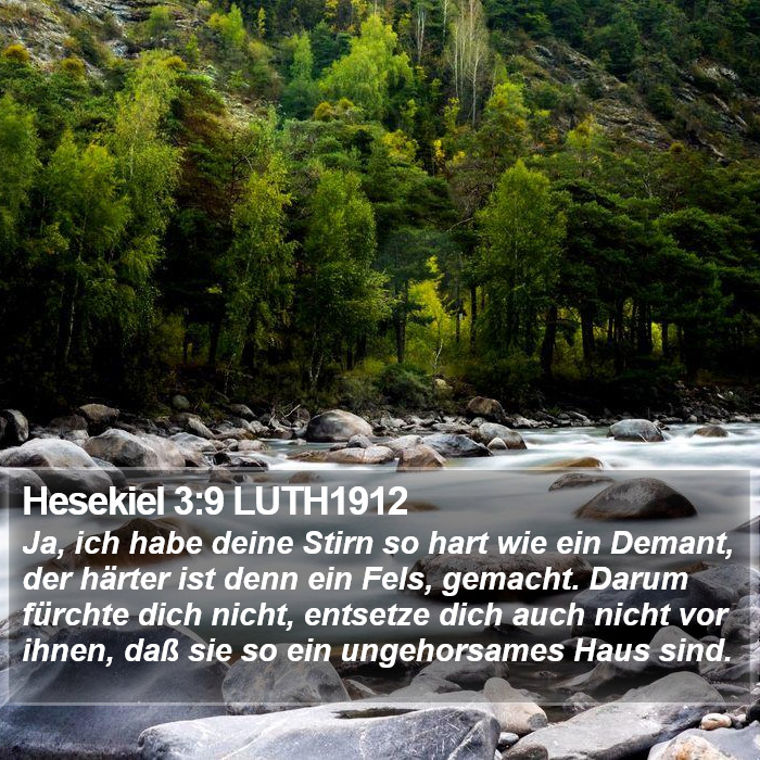 Hesekiel 3:9 LUTH1912 Bible Study