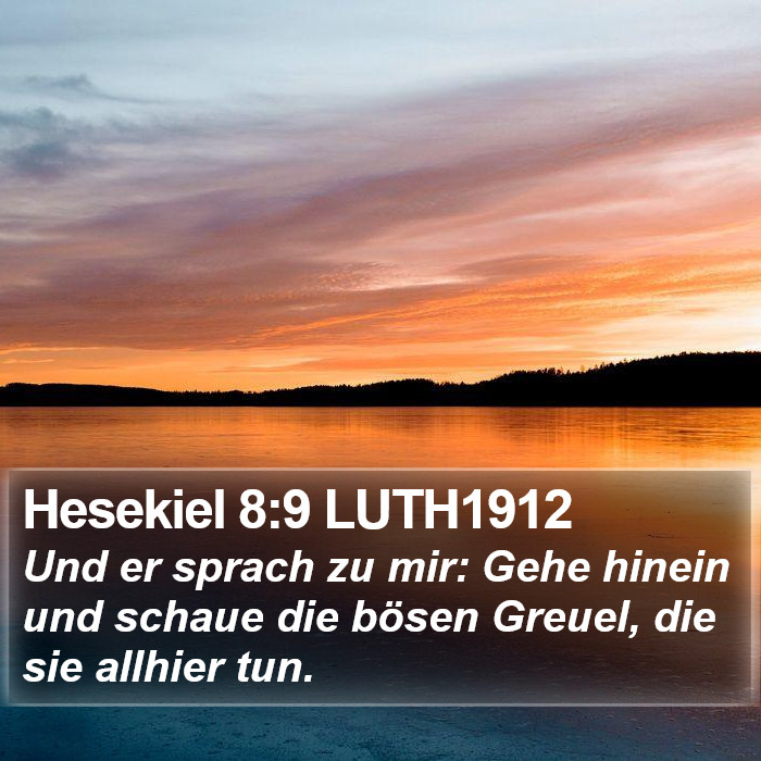 Hesekiel 8:9 LUTH1912 Bible Study