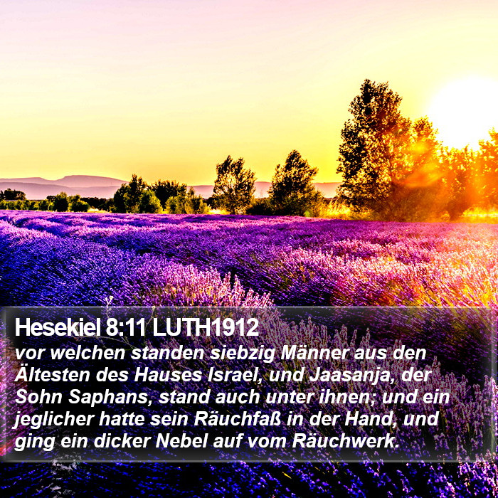 Hesekiel 8:11 LUTH1912 Bible Study