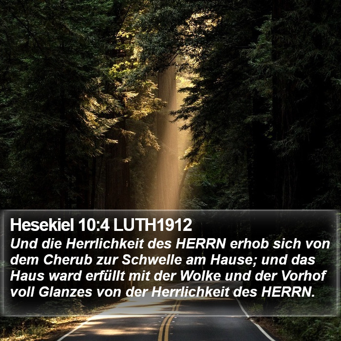 Hesekiel 10:4 LUTH1912 Bible Study