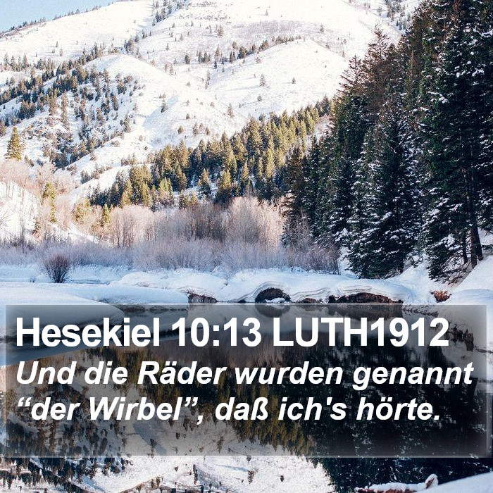 Hesekiel 10:13 LUTH1912 Bible Study