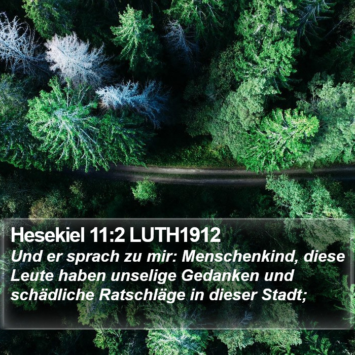 Hesekiel 11:2 LUTH1912 Bible Study