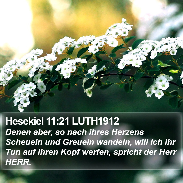 Hesekiel 11:21 LUTH1912 Bible Study