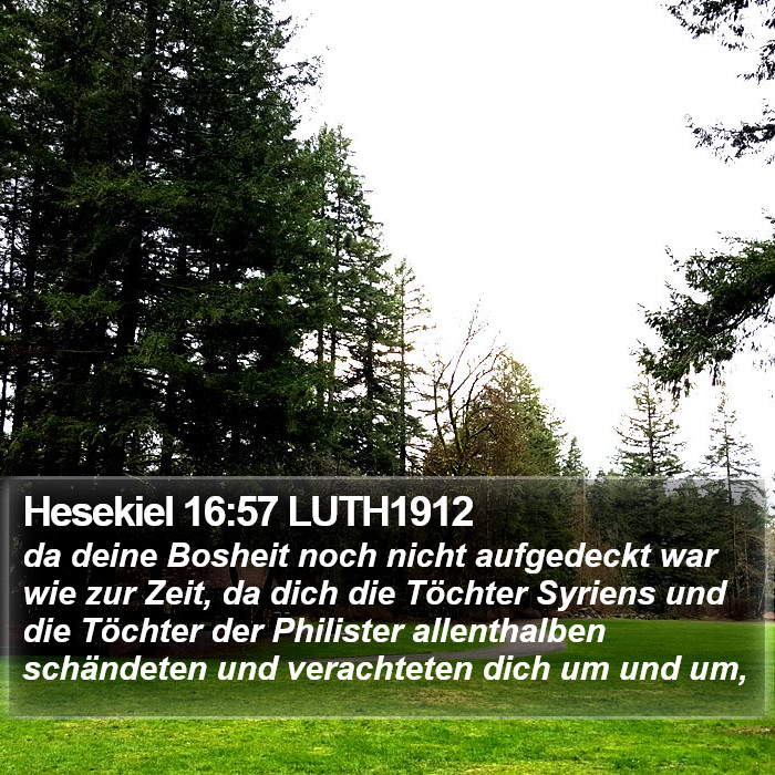 Hesekiel 16:57 LUTH1912 Bible Study