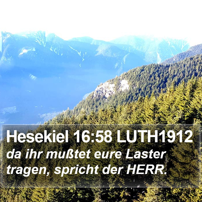 Hesekiel 16:58 LUTH1912 Bible Study