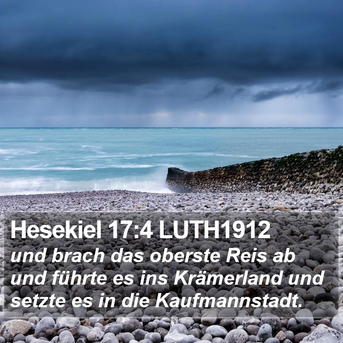 Hesekiel 17:4 LUTH1912 Bible Study