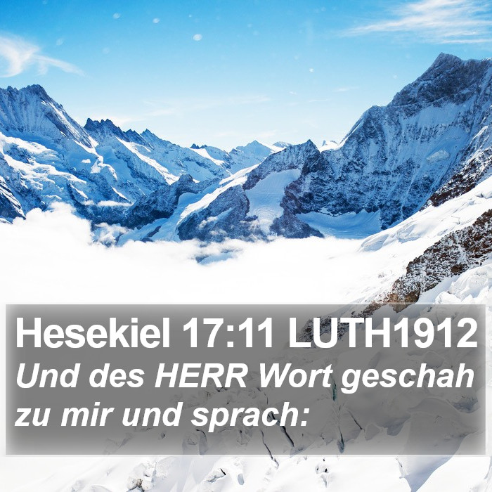 Hesekiel 17:11 LUTH1912 Bible Study