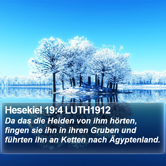 Hesekiel 19:4 LUTH1912 Bible Study