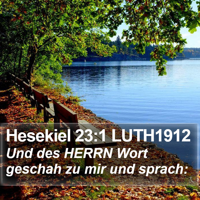 Hesekiel 23:1 LUTH1912 Bible Study