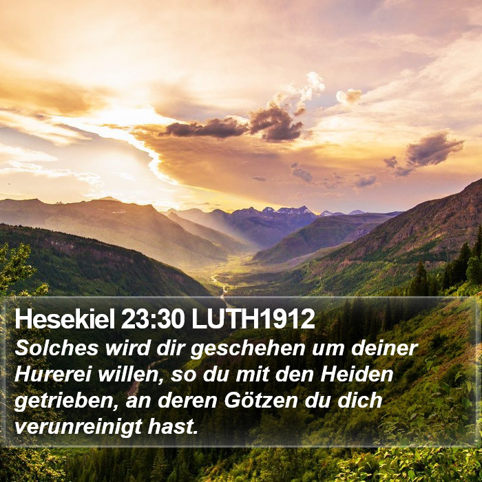 Hesekiel 23:30 LUTH1912 Bible Study