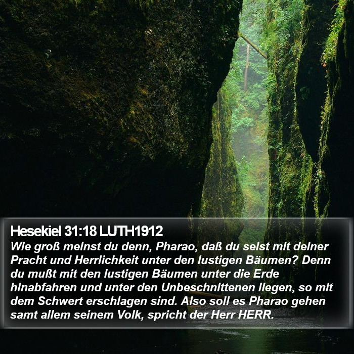 Hesekiel 31:18 LUTH1912 Bible Study