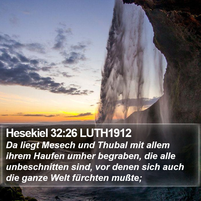 Hesekiel 32:26 LUTH1912 Bible Study