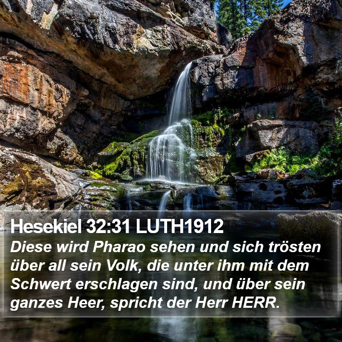 Hesekiel 32:31 LUTH1912 Bible Study