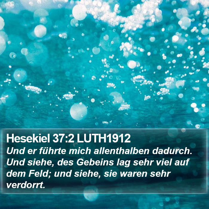 Hesekiel 37:2 LUTH1912 Bible Study