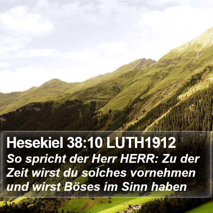 Hesekiel 38:10 LUTH1912 Bible Study