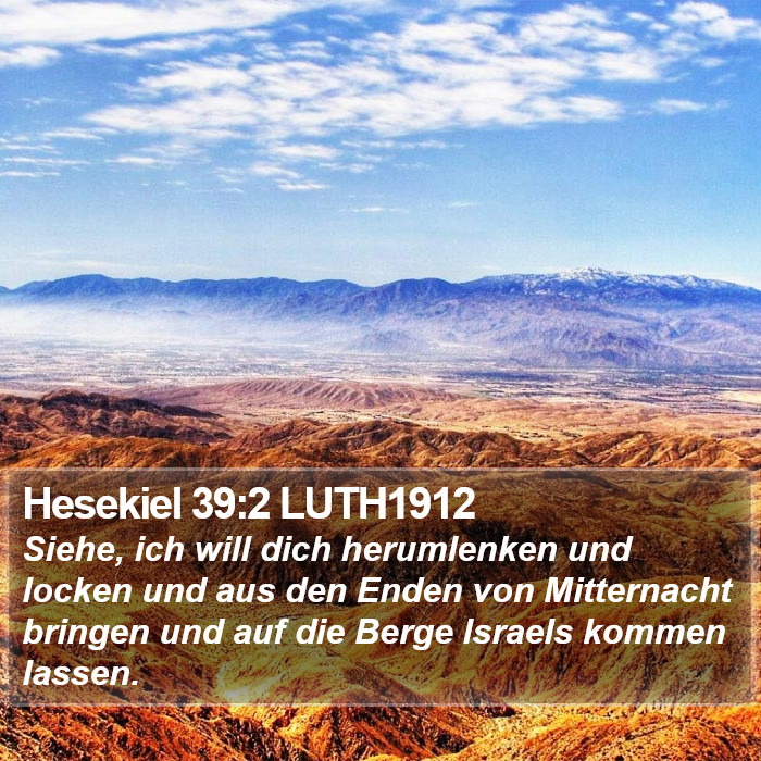 Hesekiel 39:2 LUTH1912 Bible Study