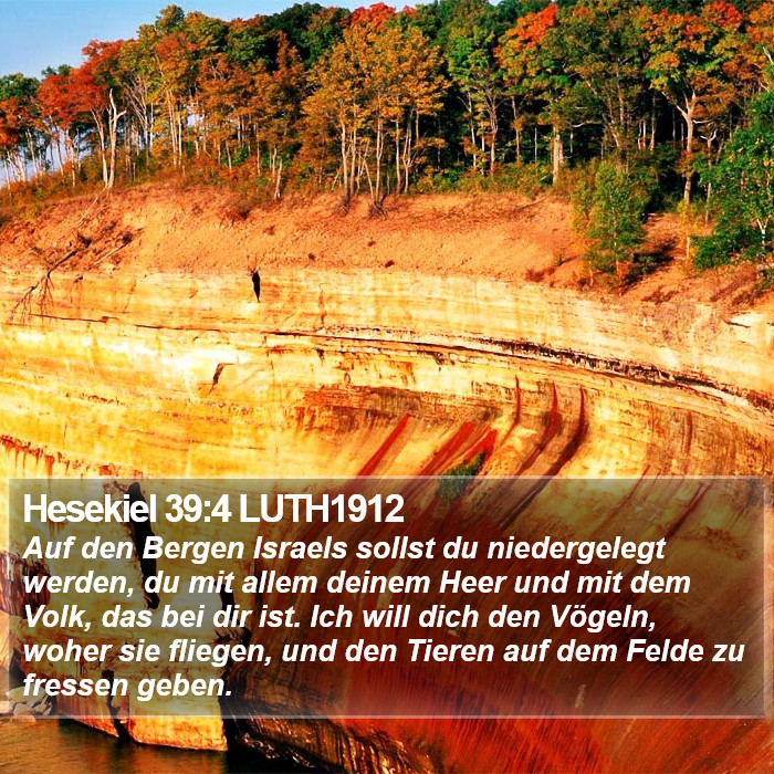 Hesekiel 39:4 LUTH1912 Bible Study