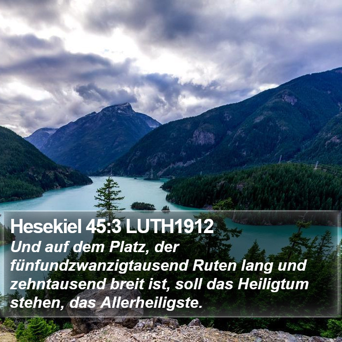 Hesekiel 45:3 LUTH1912 Bible Study