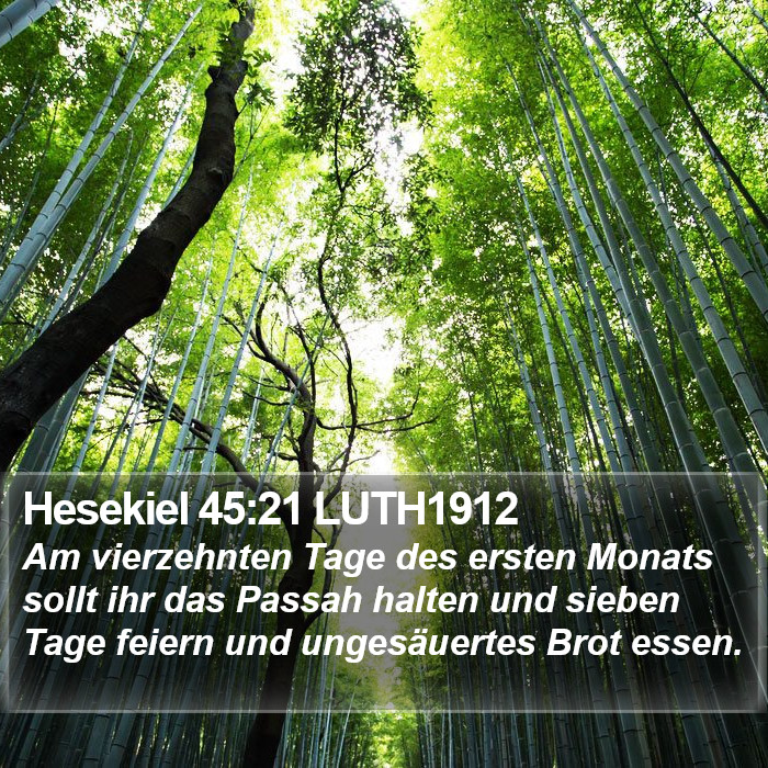Hesekiel 45:21 LUTH1912 Bible Study