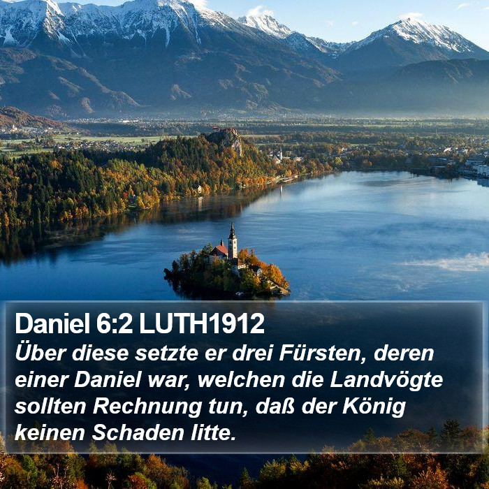 Daniel 6:2 LUTH1912 Bible Study