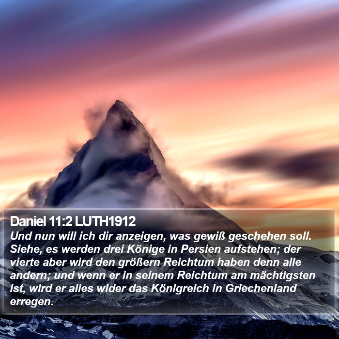 Daniel 11:2 LUTH1912 Bible Study