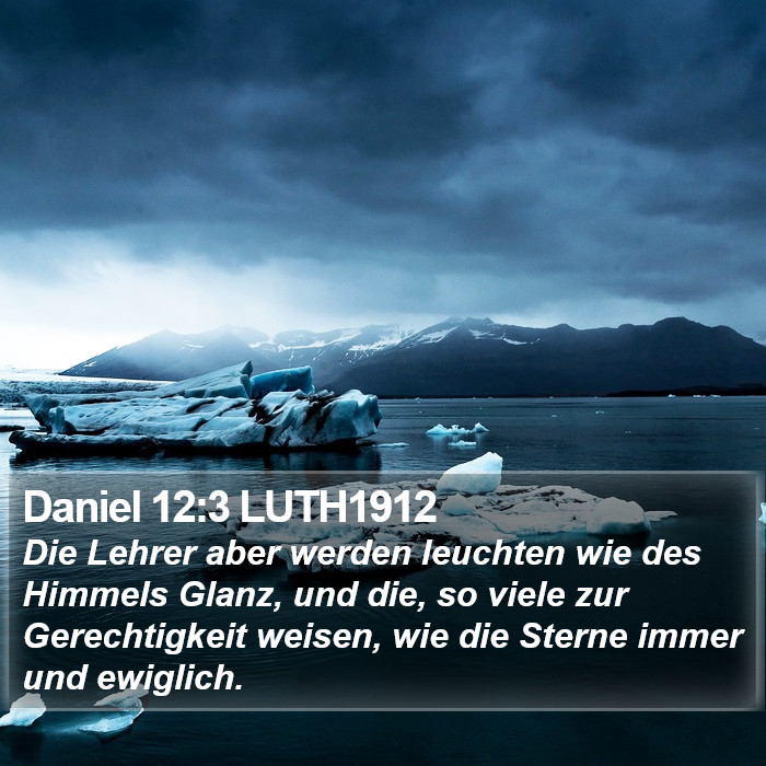 Daniel 12:3 LUTH1912 Bible Study