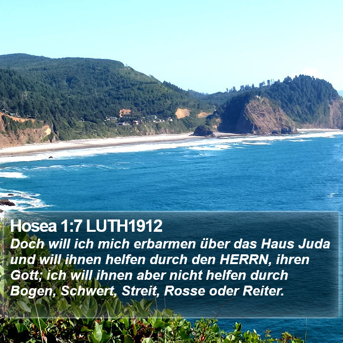 Hosea 1:7 LUTH1912 Bible Study